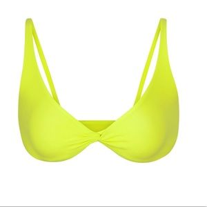 Skims fits everybody neon bralette